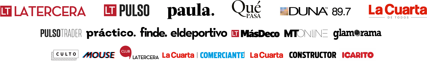 Marcas de Grupo Copesa